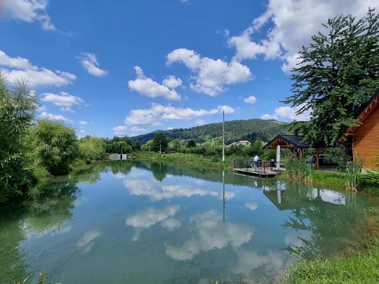 Moonlake Chalet Gainesti المظهر الخارجي الصورة