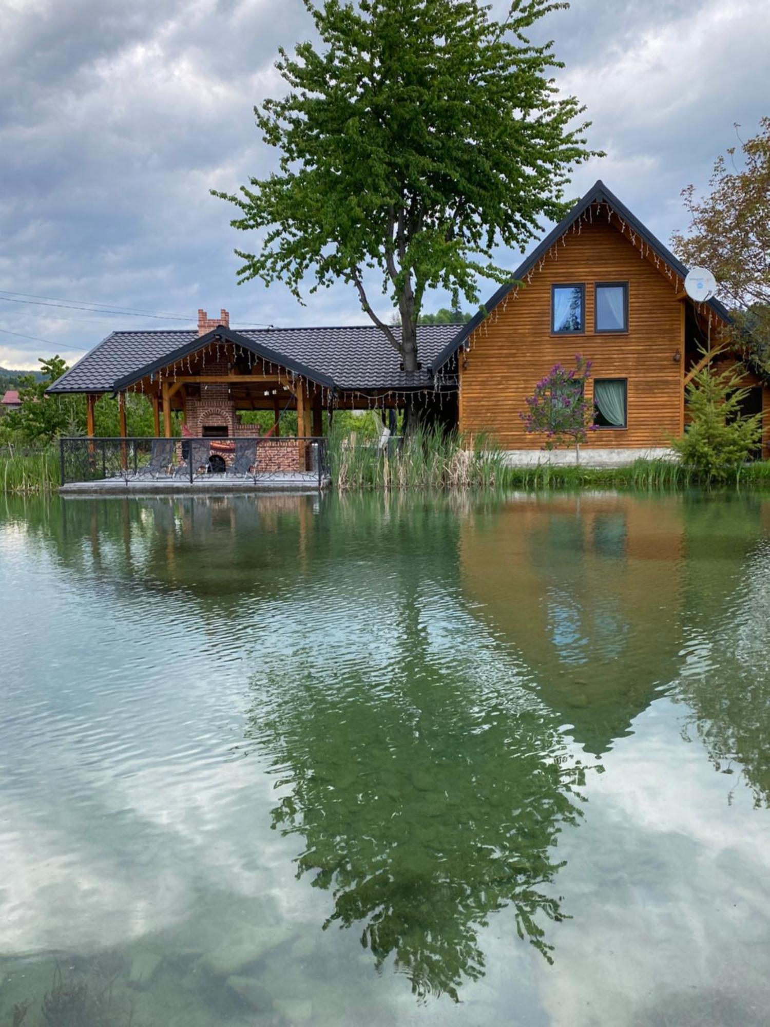 Moonlake Chalet Gainesti المظهر الخارجي الصورة
